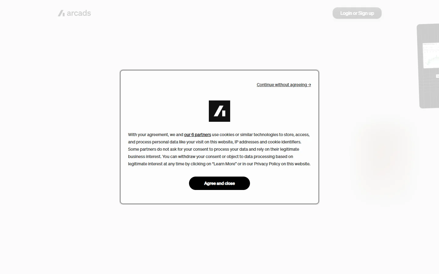 Arcads AI screenshot