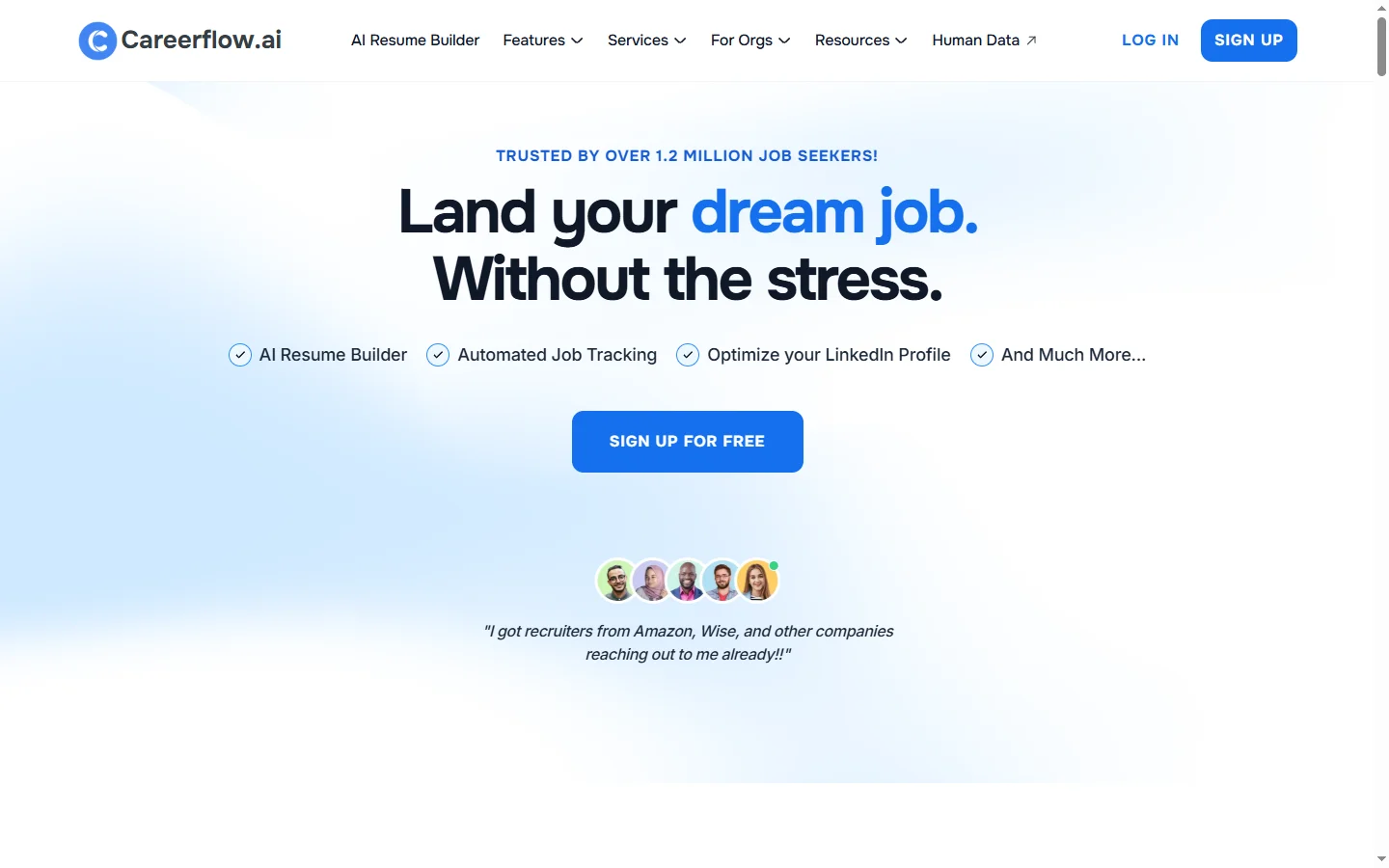Careerflow AI screenshot
