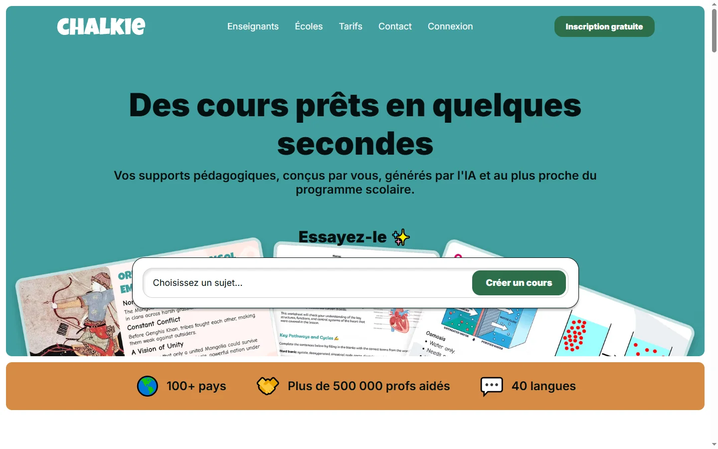 Chalkie AI screenshot