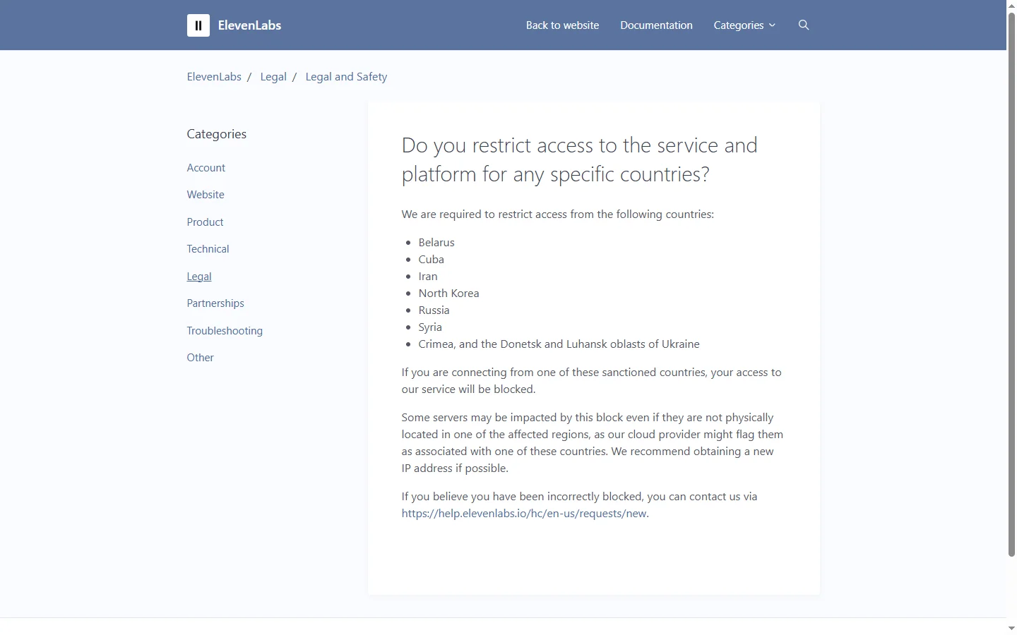 ElevenLabs screenshot