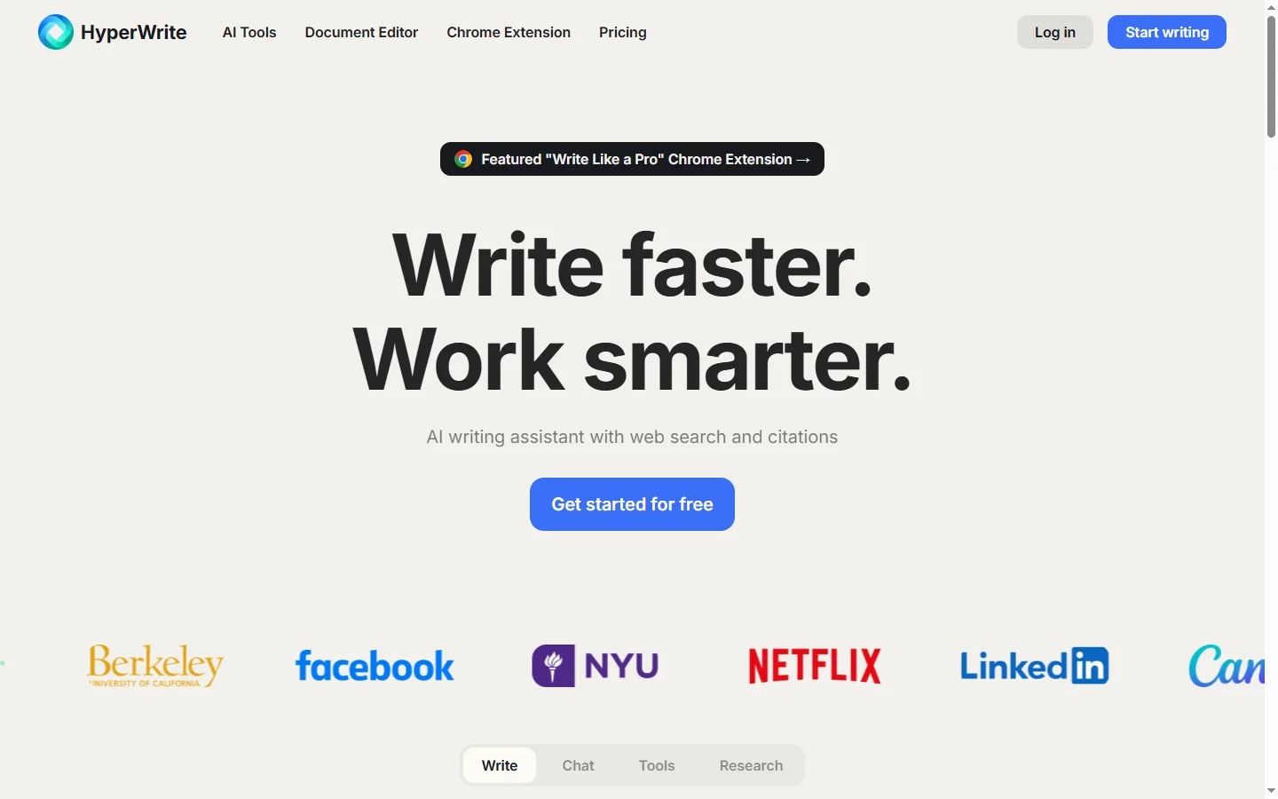 HyperWrite AI screenshot