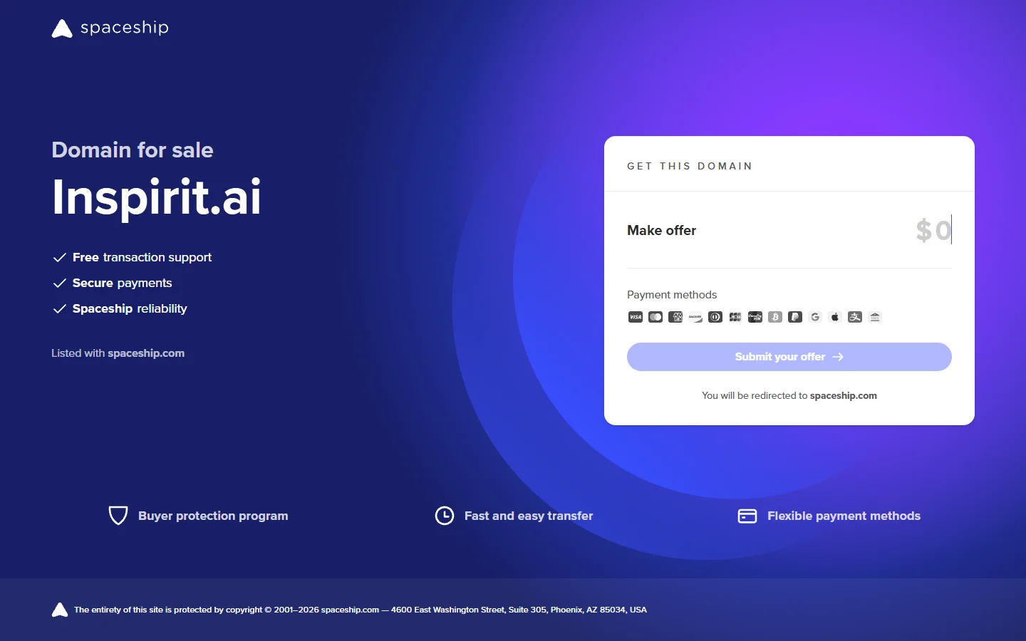 Inspirit AI screenshot
