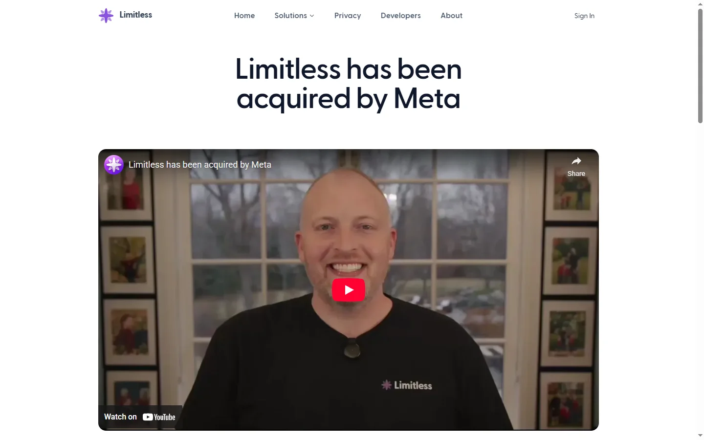 Limitless AI screenshot