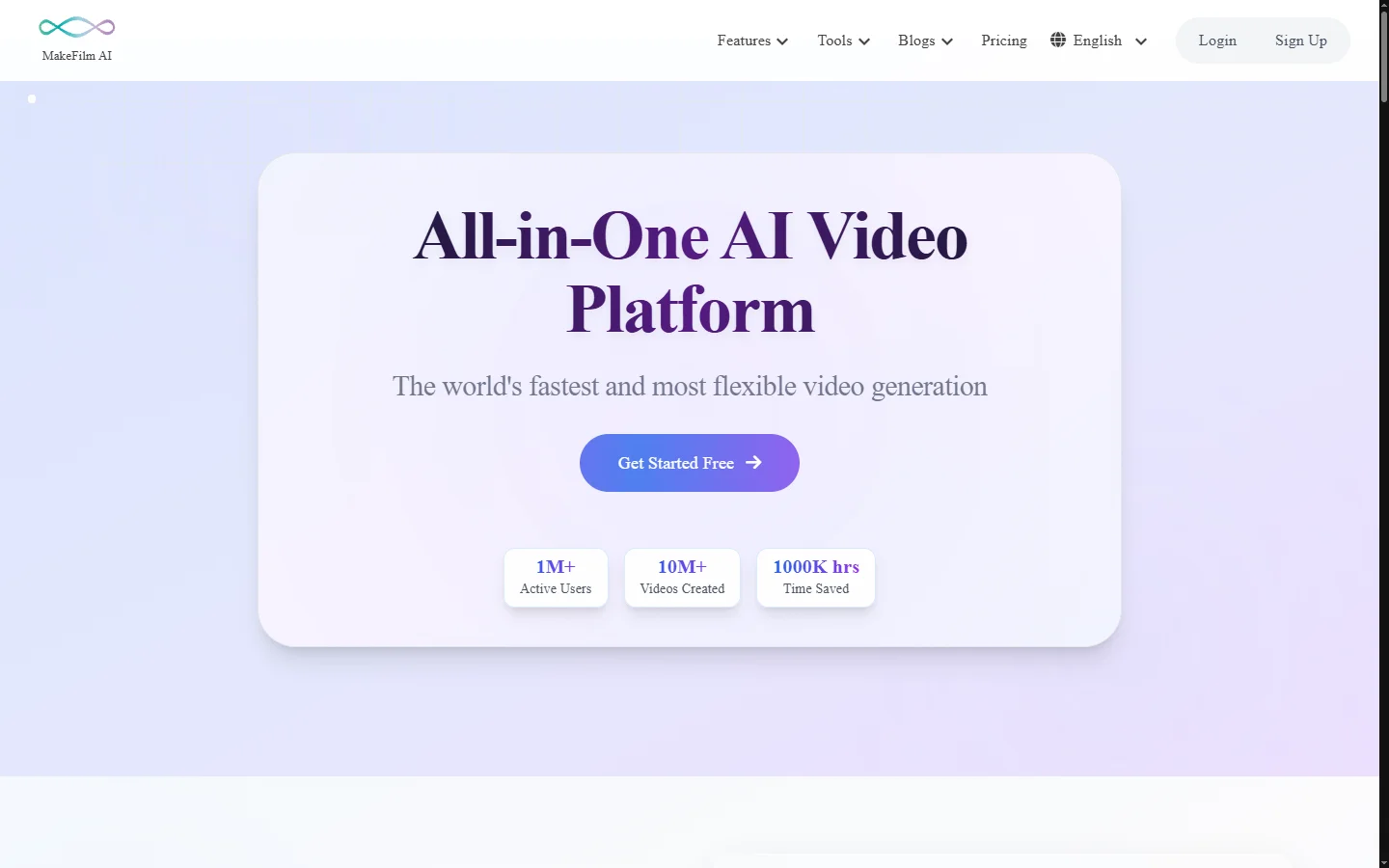 MakeFilm AI screenshot