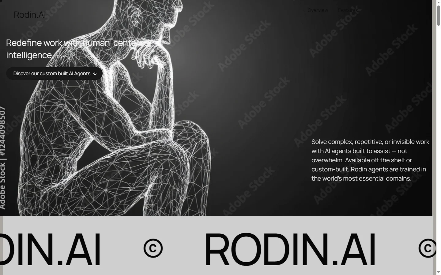 Rodin AI screenshot