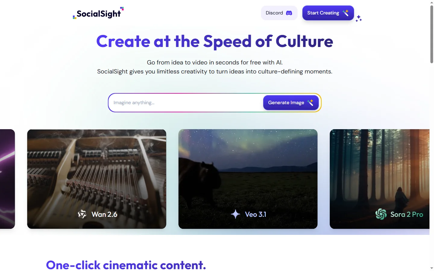 SocialSight AI screenshot