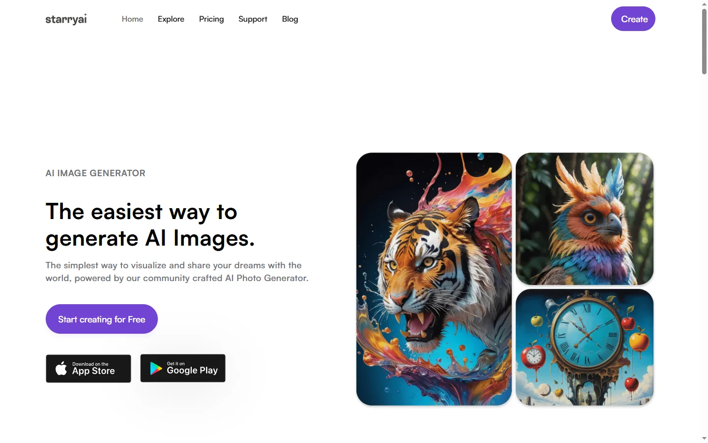 Starry AI screenshot