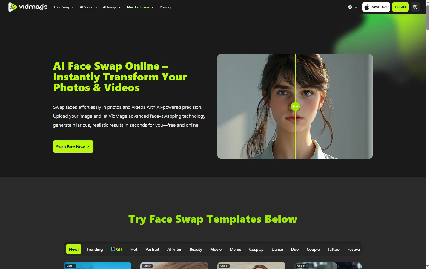 Vidmage AI screenshot